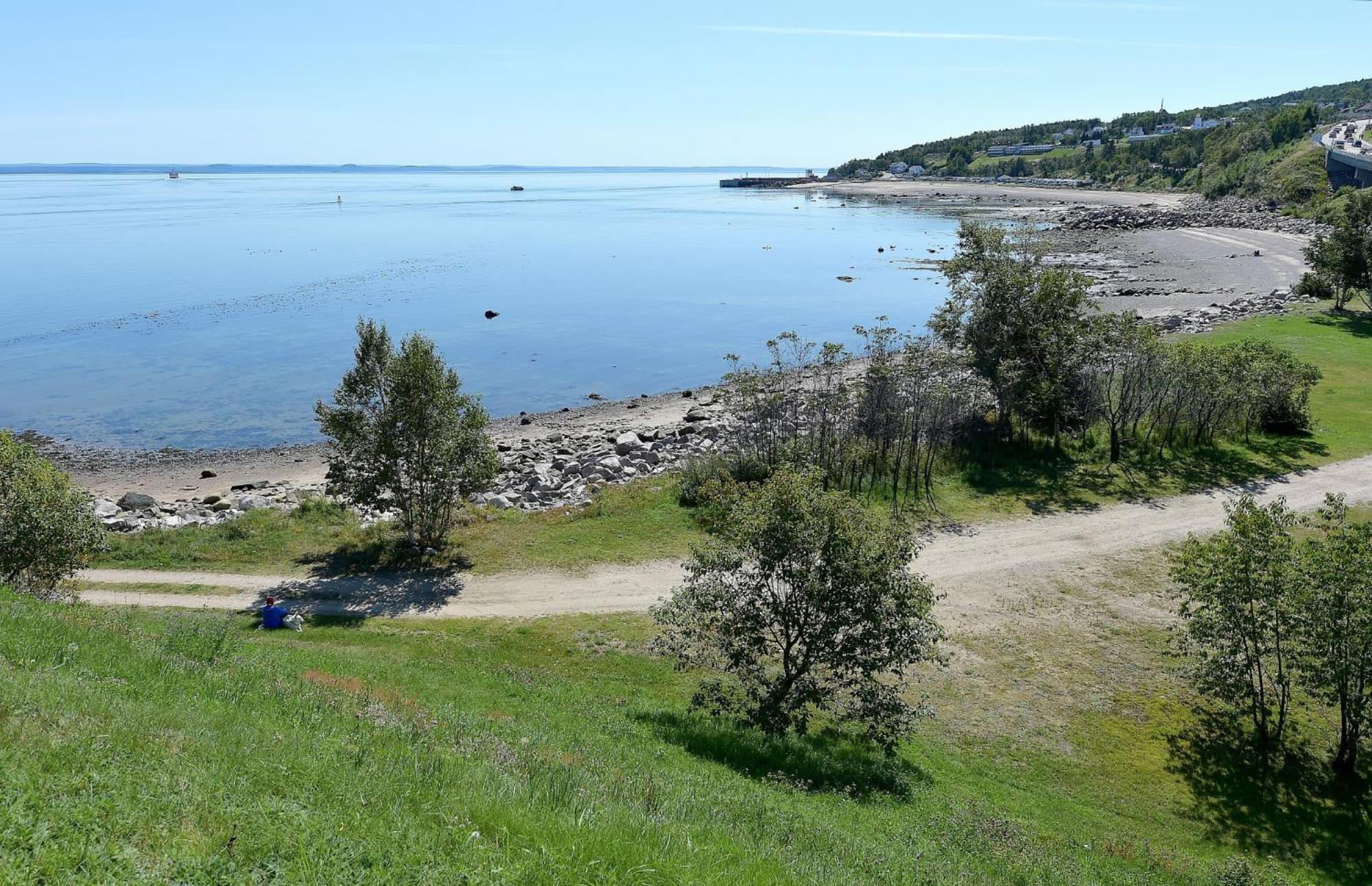 Motel Et Chalets Bo-Fleuve Evangeline Saint-Siméon Rum bild
