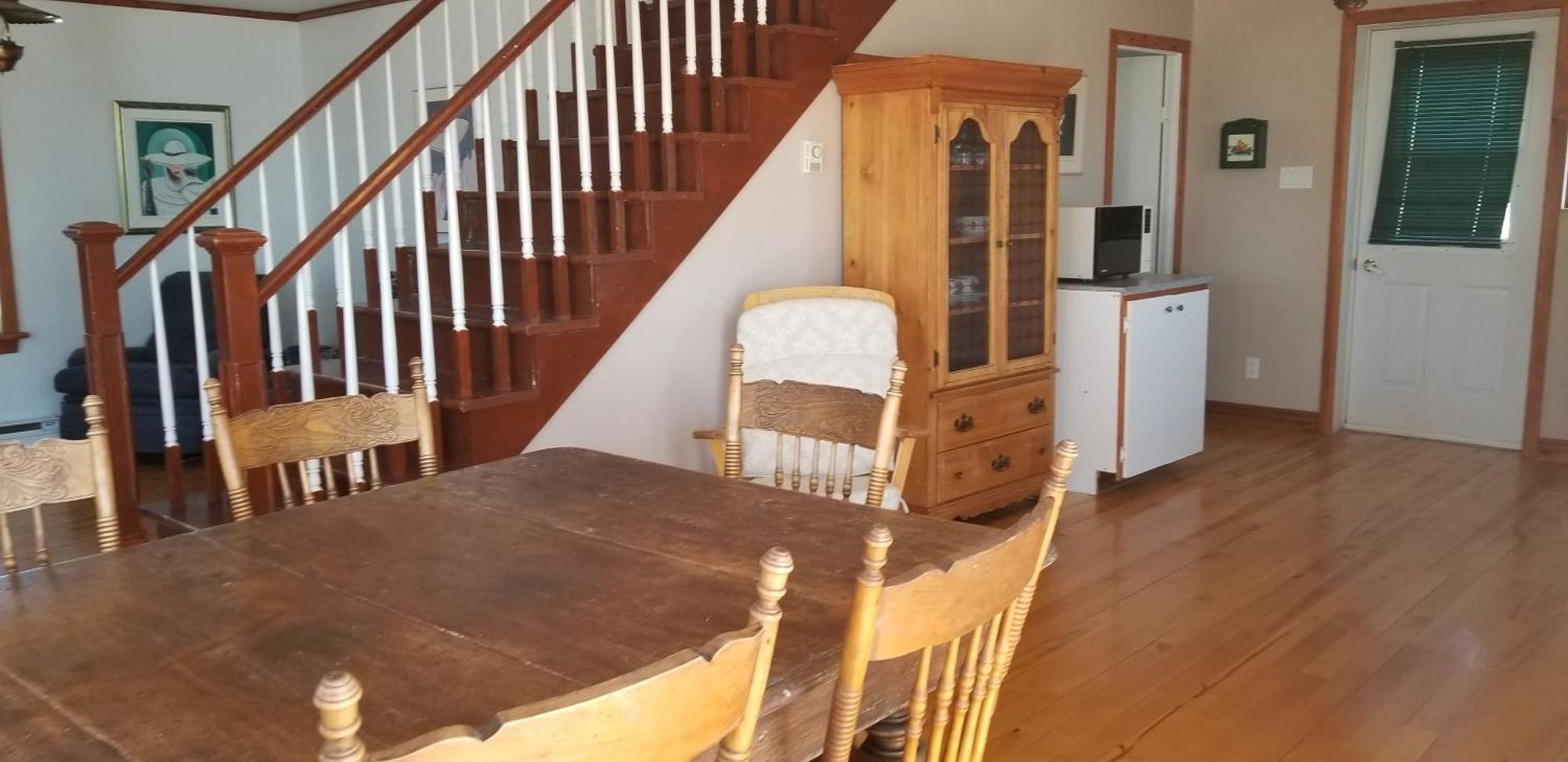 Motel Et Chalets Bo-Fleuve Evangeline Saint-Siméon Exteriör bild